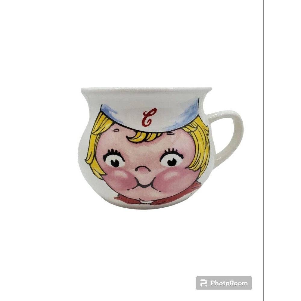 Vintage Campbell Soup Co. Mug Cup Bowl Houston Harvest HH Kid Campbells Adorable